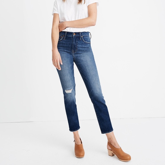 Madewell Denim - Madewell TALL Perfect Vintage Crop Jean Bellbrook